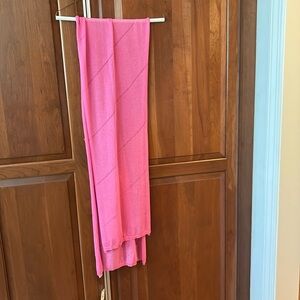 Talbots Pink Knit Fabric